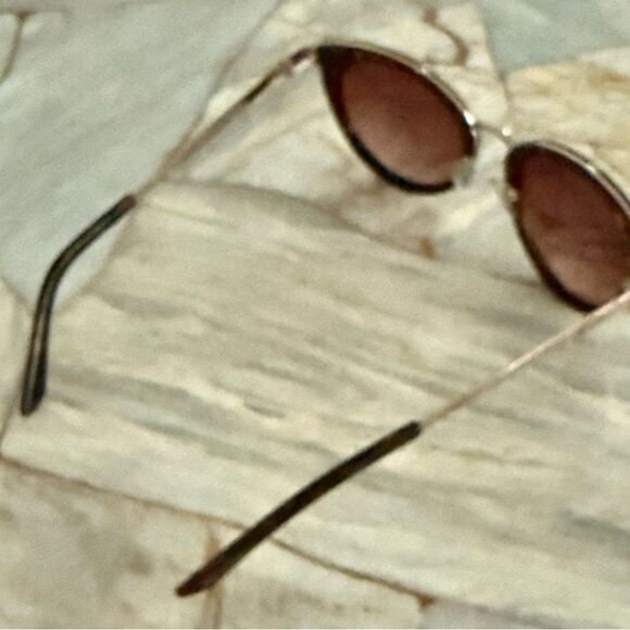 Tahari Brown and Gold Sunglasses main image 11